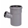 Тройник PP-H переходной серая HT HTEA Дн 110х50х67гр б/нап в/к Ostendorf 115320