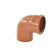 Отвод PP-B коричневый Дн 160х15гр б/нап в/к VALFEX 30104160 — 1