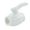 Кран шаровой PP-R белый Дн 63 внутренняя пайка RTP (РосТурПласт) 10581