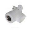 Угольник PP-R комбинированный белый Дн 20х1/2" ВР с креплением PRO VALFEX 10120020-PRO — 1