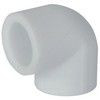 Угольник PP-R белый Дн 90х90гр внутренняя пайка VALFEX 10108090