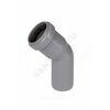 Отвод PP-H серый HT HTB Дн 75х45гр б/нап в/к Ostendorf 113120, миниатюра — 3