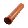 Труба PP-B с раструбом коричневая Дн 160х4,9 б/нап SN4 L=1,0м в/к VALFEX 301600100, миниатюра — 4