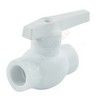 Кран шаровой PP-R белый Дн 63 внутренняя пайка VALFEX 10144063 — 3
