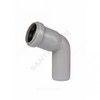 Отвод PP-H серый HT HTB Дн 50х67гр б/нап в/к Ostendorf 112130, миниатюра — 2
