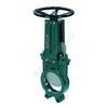 Задвижка шиберная односторонняя чугун VG4400-001NI Ду 400 Ру7 межфл со штурвалом уплотнение: NBR Tecofi VG4400-001NI0400 — 2