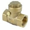 Клапан обратный латунь поворотный 3003 Ду 15 Ру40 Тмакс=100 оС ВР 1/2" заслонка латунь Aquasfera 3003-01 — 2