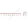 Кран шаровой латунь хром R251P Ду 25 Ру35 ВР/нак. гайка бабочка красная Giacomini R251PX006, миниатюра — 1