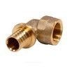 Угольник для PE-X труб аксиальный латунь Дн 20х1/2" ВР MX Рехау 11097121001 — 1