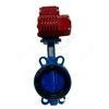 Затвор дисковый поворотный чугун Ду 65 Ру16 межфл с электроприводом QB-050 380В диск чугун манжета EPDM Benarmo 1 — 2
