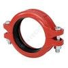Муфта гибкая грувлок ковкий чугун XGQT02B Ду40 (Дн48) Ру25 JIANZHI