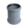 Муфта PP-H ремонтная серая Дн 110 б/нап в/к Политэк 301110
