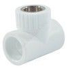 Тройник PP-R комбинированный белый Дн 20х1/2" ВР RTP (РосТурПласт) 10743