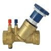 Клапан балансировочный ручной латунь Ду 40 G1 1/2" Ру25 Тмакс=110 оС ВР Kvs=27.5м3/ч с измерительными ниппелями OR 0621.042