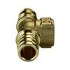 Тройник для PE-X труб радиальный латунь Дн 25х3/4"х25 ВР GX154 Giacomini GX154Y045