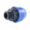 Муфта компрессионная ПЭ Дн 63х1 1/2" НР Ру16 RTP (РосТурПласт) 19040, миниатюра — 0