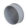 Заглушка PP-H серая Дн 50 б/нап VALFEX 20108050, миниатюра — 1