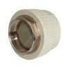 Муфта PP-R комбинированная под ключ серая Дн 50х1 1/2" ВР RTP (РосТурПласт) 10941, миниатюра — 1