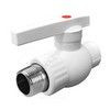 Кран шаровой PP-R белый Дн 32х1" НР VALFEX 10144232 — 1