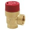 Клапан предохранительный угловой латунь Ду 20х25 ВР G3/4"хG1" Рср=10бар Benarmo