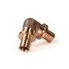 Угольник для PE-X труб аксиальный бронза Дн 16х90гр RX+ Рехау 14570213001 — 1