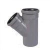 Тройник PP-H переходной серая HT HTEA Дн 110х90х45гр б/нап в/к Ostendorf 115230 — 20