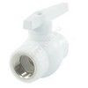 Кран шаровой PP-R комбинированный белый Дн 25х3/4" Ру25 ВР VALFEX 10142534, миниатюра — 2