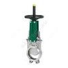 Задвижка шиберная односторонняя нерж VG6400-001EP Ду 300 Ру7 межфл со штурвалом уплотнение: EPDM Tecofi VG6400-001EP0300, миниатюра — 0