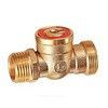 Кран шаровой латунь R612 Ду 15 НР полнопроходной под отвёртку Giacomini R612Y003 — 2