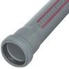 Труба PP-H с раструбом серая HT HTEM Дн 40х1,8 б/нап L=2,0м в/к Ostendorf 111060, миниатюра — 1