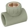 Тройник PP-R комбинированный серый Дн 25х1/2" ВР VALFEX 10127125Г