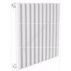 Радиатор трубчатый Гармония А40 2-300 31 секция с т/клапаном с нижней подводкой ВР G 1/2" с кронштейнами RAL 9016 (Белый) КЗТО