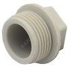 Заглушка (пробка) PP-R серая Дн 20х1/2" НР VALFEX 10163020Г