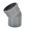 Отвод НПВХ серый Дн 110х30гр б/нап в/к ТУ 6-49-33-92 Агригазполимер — 4