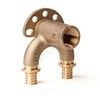 Водорозетка для PE-X труб аксиальная бронза Дн 16х1/2" ВР короткая RX+ Рехау 14564033001 — 1