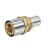 Муфта переходная для МП/PE-X труб латунь пресс Дн 26х16 RM103 Giacomini RM103Y016, миниатюра — 0