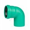Отвод PP-MD зелёный KG2000 KG2000B Дн 125х87гр б/нап в/к Ostendorf 771450 — 2
