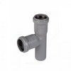 Тройник PP-H серая HT HTEA Дн 32х32х87гр б/нап в/к Ostendorf 110400