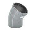Отвод PP-H серый HT HTB Дн 90х30гр б/нап в/к Ostendorf 114110