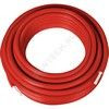 Труба PE-Xa/EVOH красная Дн 20х2,8 Ру10 Тмакс=95C в PE изоляции 6 мм бухта 100м РОС